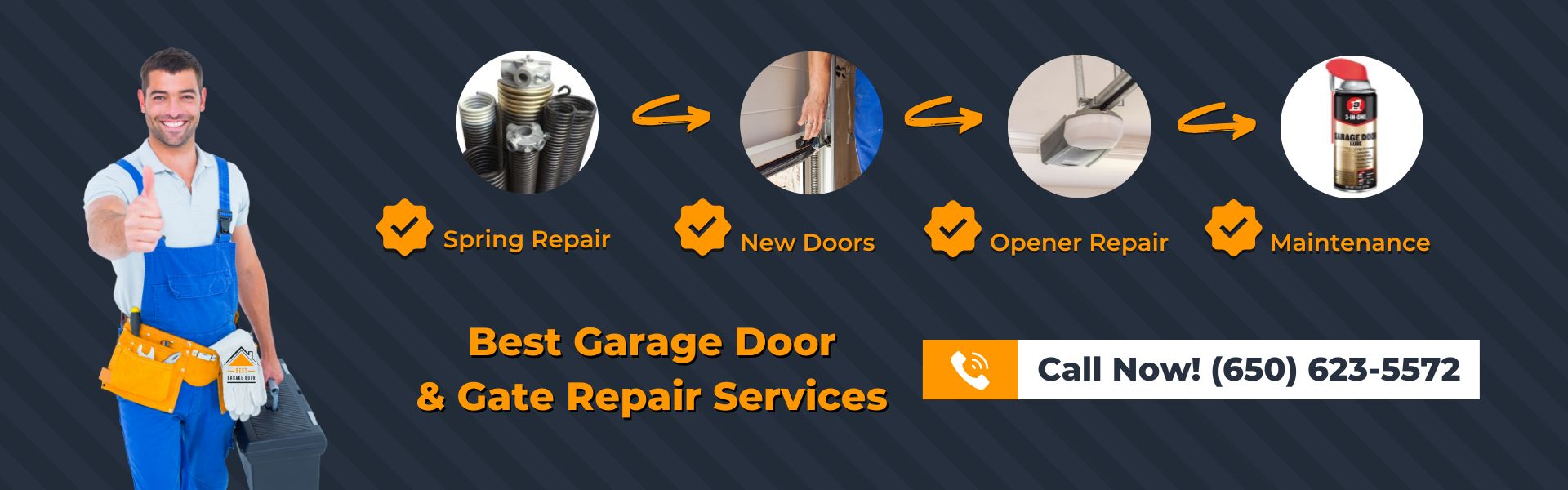 Best Garage Door & Gate Repair Services - Banner